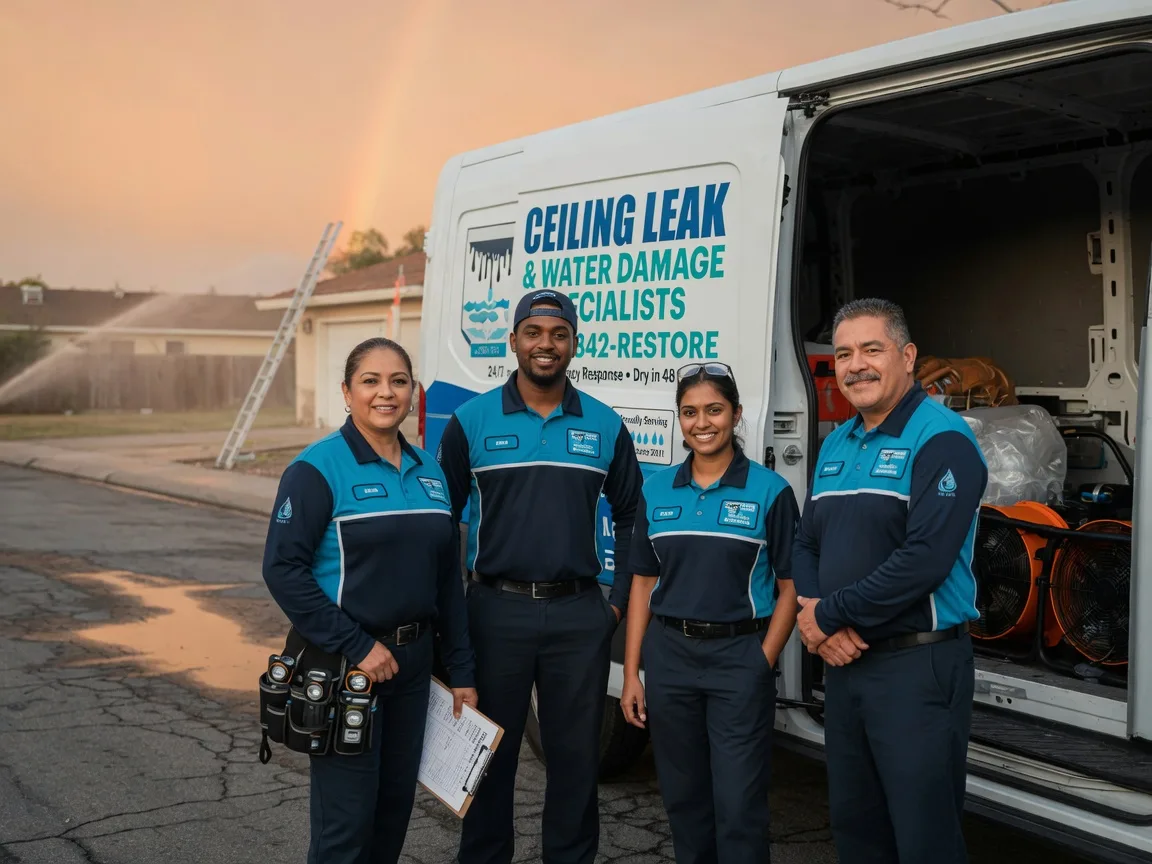 Ceiling Leak Cleanup company in Mount Bethel, PA